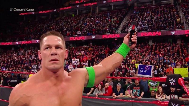 We're certain he'll answer John Cena's challenge, very soon indeed